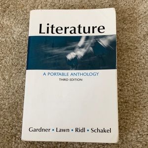 Literature A Portable Anthology Third Edition